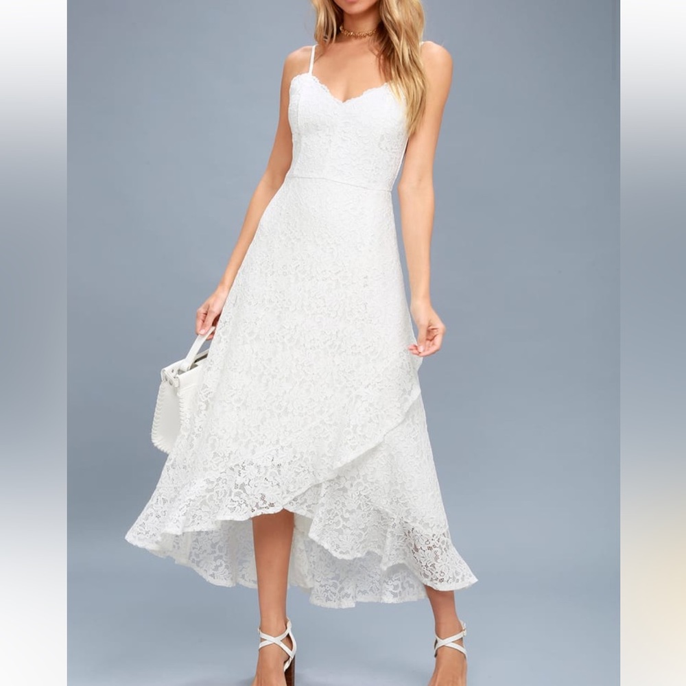 White Lace Dress